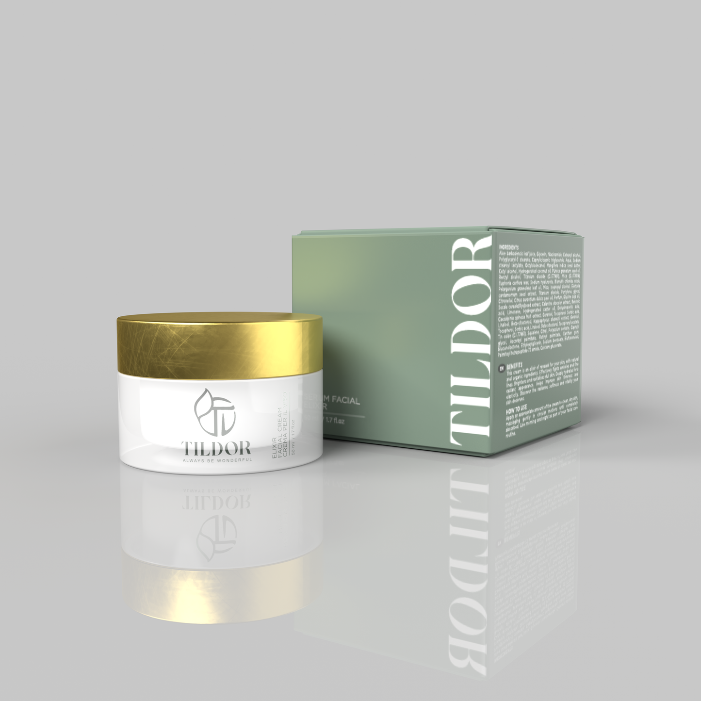 Crema Viso Elixir – Idratazione e Anti-Age Naturale